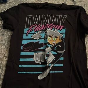 small black danny phantom t shirt